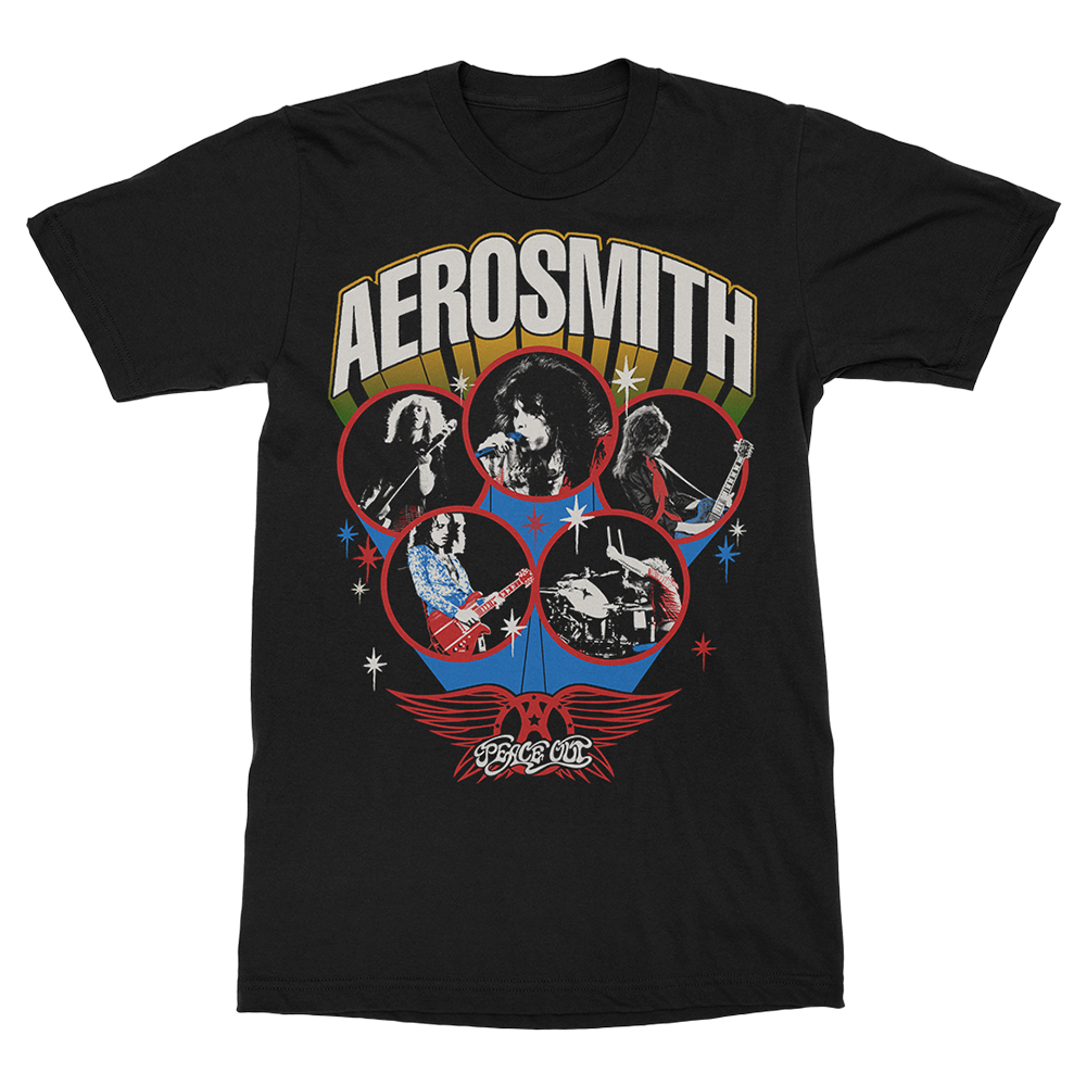 Peace Out Tour T-Shirt - Aerosmith Official Store