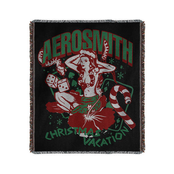 Christmas Vacation Blanket Aerosmith Official Store