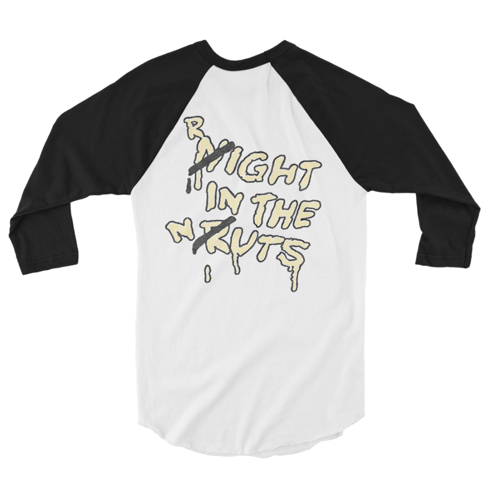 Right In The… Raglan Back