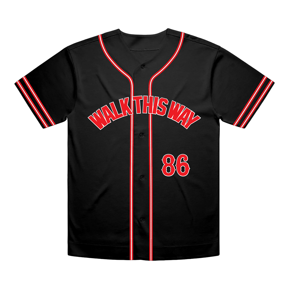 Aerosmith X RUN DMC Walk This Way Baseball Jersey - Aerosmith