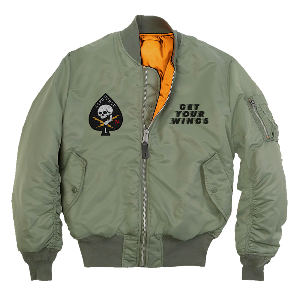 Get Your Wings Bomber Jacket - Aerosmith Official Store Get Your Wings Bomber Jacket - Aerosmith Official Store