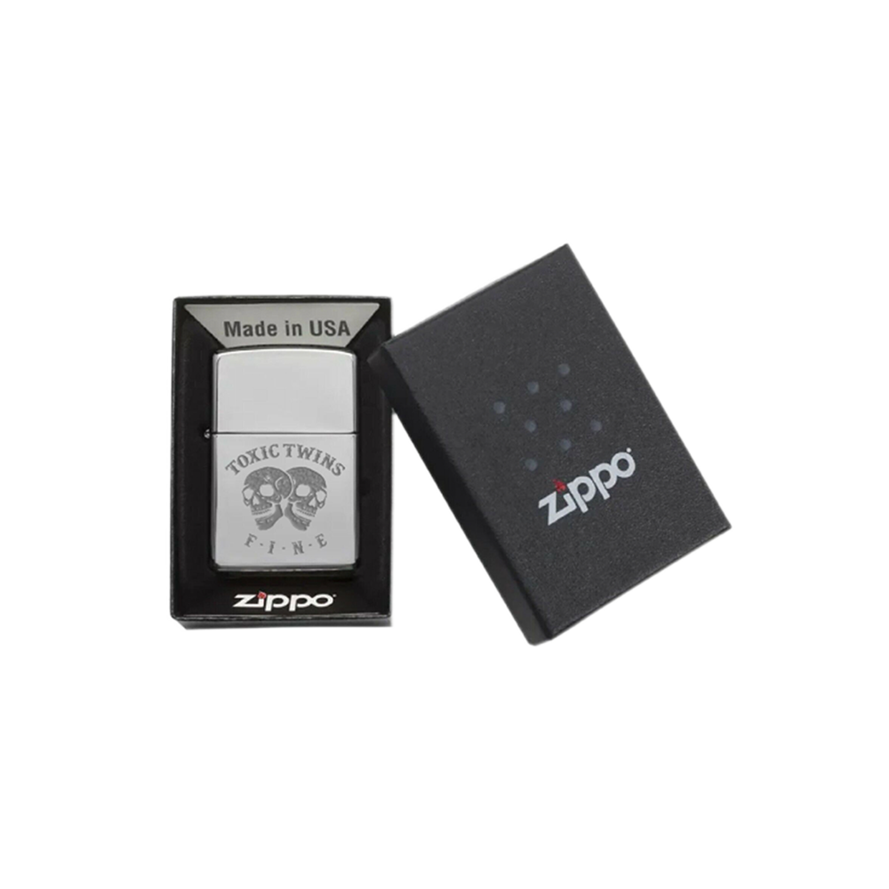 F-I-N-E Zippo