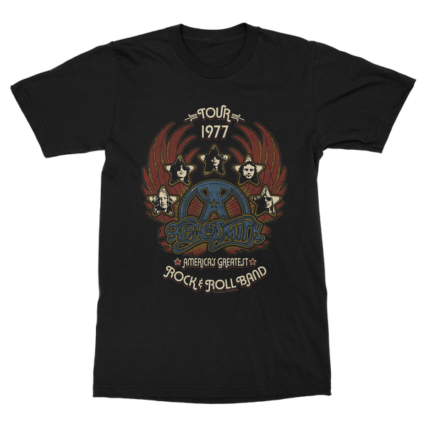 Band Roll Official Rock Store n Aerosmith – T-Shirt