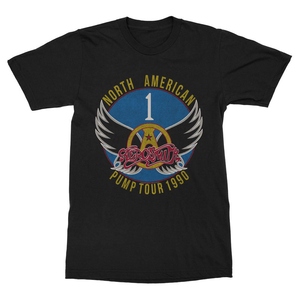 エアロスミス Aerosmith Pump Tour 1990 ツアー Tシャツ Pump Tour 1990 T-Shirt - Aerosmith Official Store