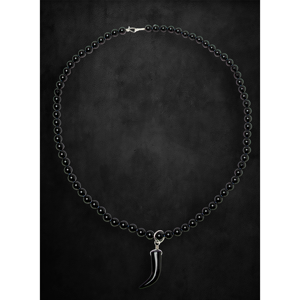 Blue Army Onyx Necklace - Aerosmith Official Store Blue Army Onyx Necklace - Aerosmith Official Store