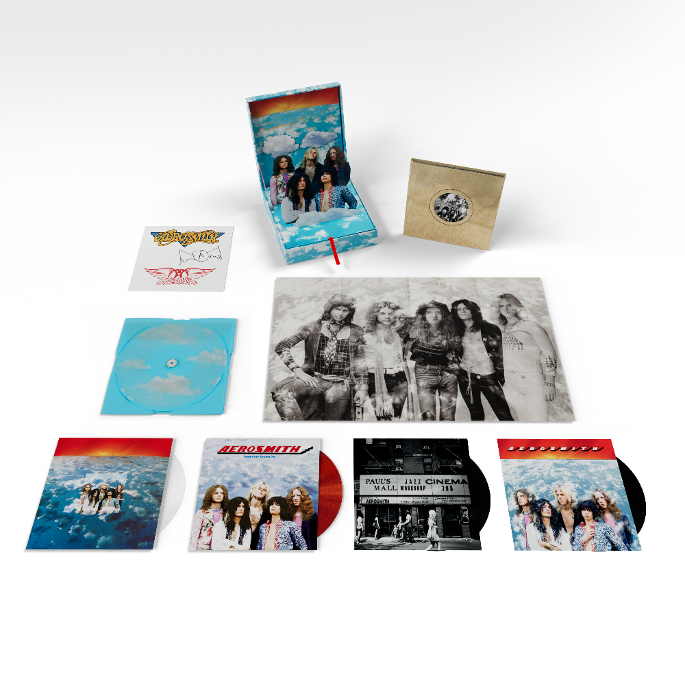 Aerosmith – Legendary Collector’s Edition Fanpack: 5LP Boxset + Satin Bomber Jacket Boxset