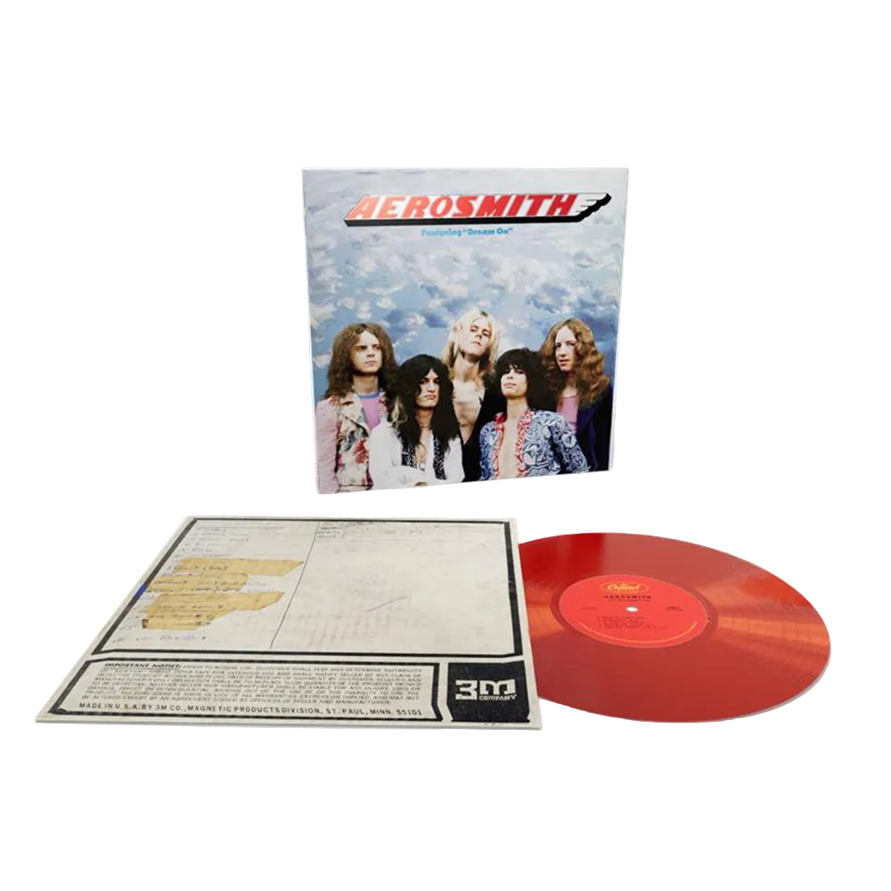 Aerosmith –  Limited Edition Fanpack: Translucent Red Vinyl  + T-Shirt Vinyl
