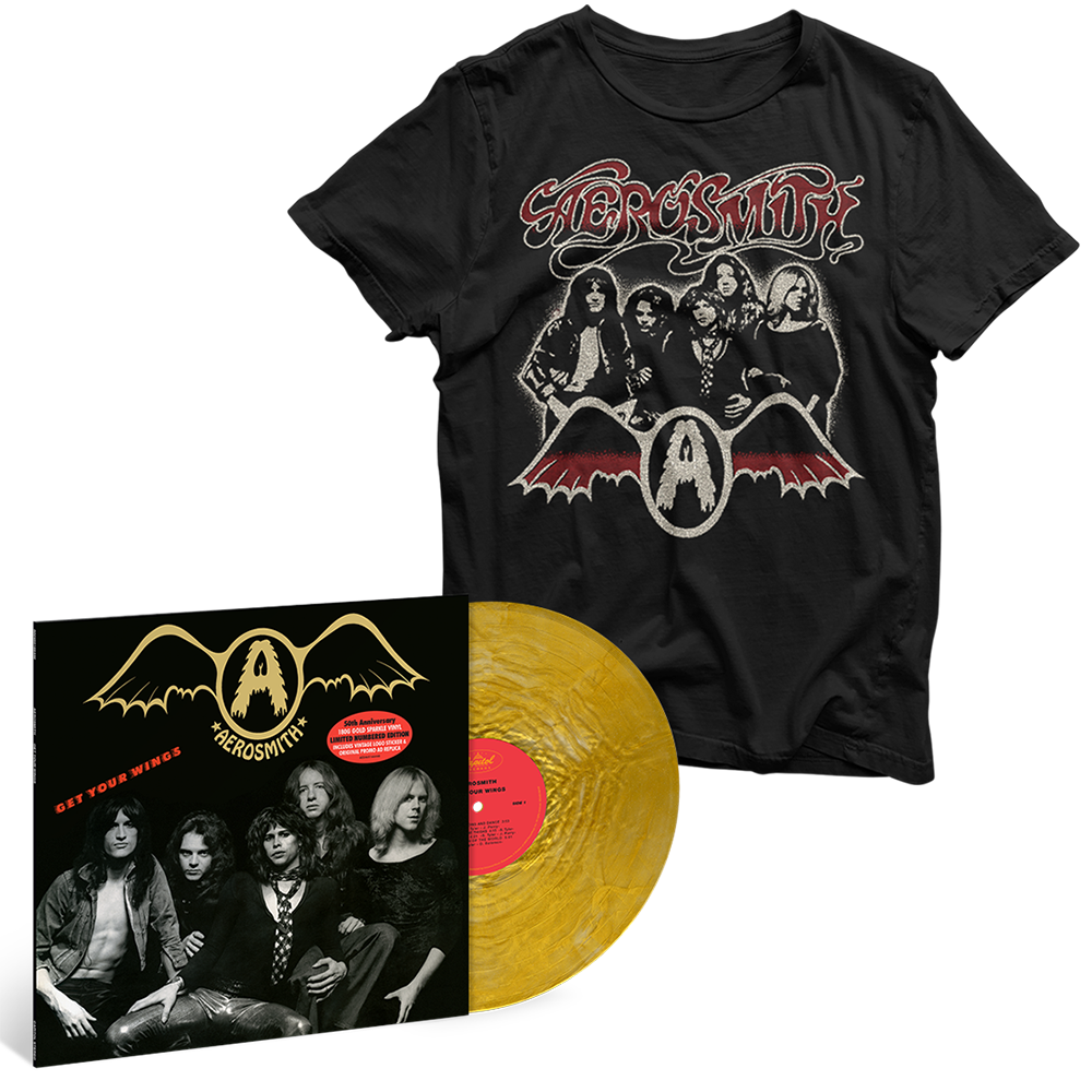 Get Your Wings 50th Anniversary Super Deluxe Edition + Tracklist T-Shirt