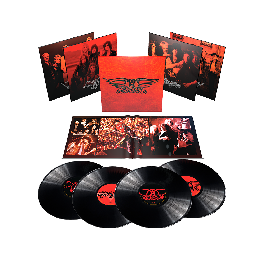 Greatest Hits Deluxe 4LP – Aerosmith Official Store