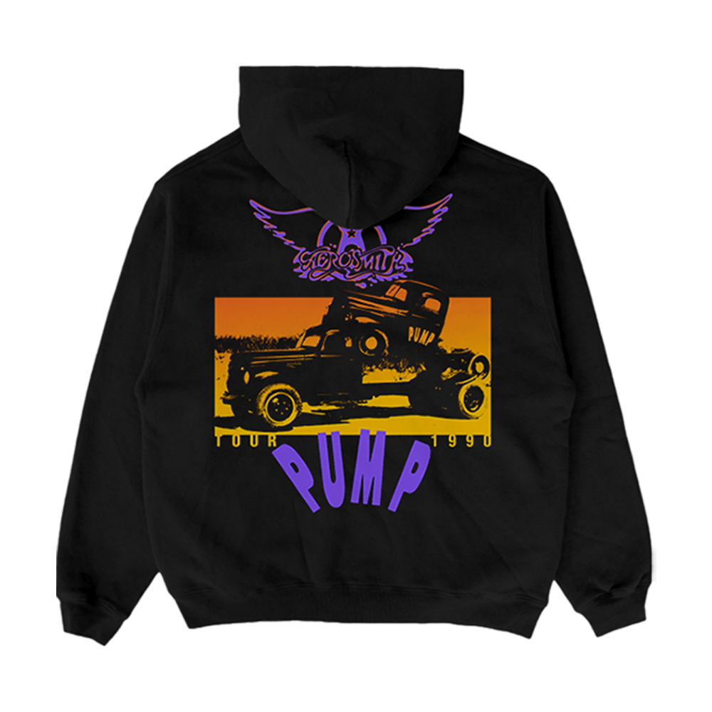 Pump Tour 1990 Zip Hoodie Back