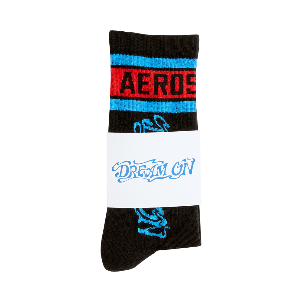 Dream On Black Socks Package