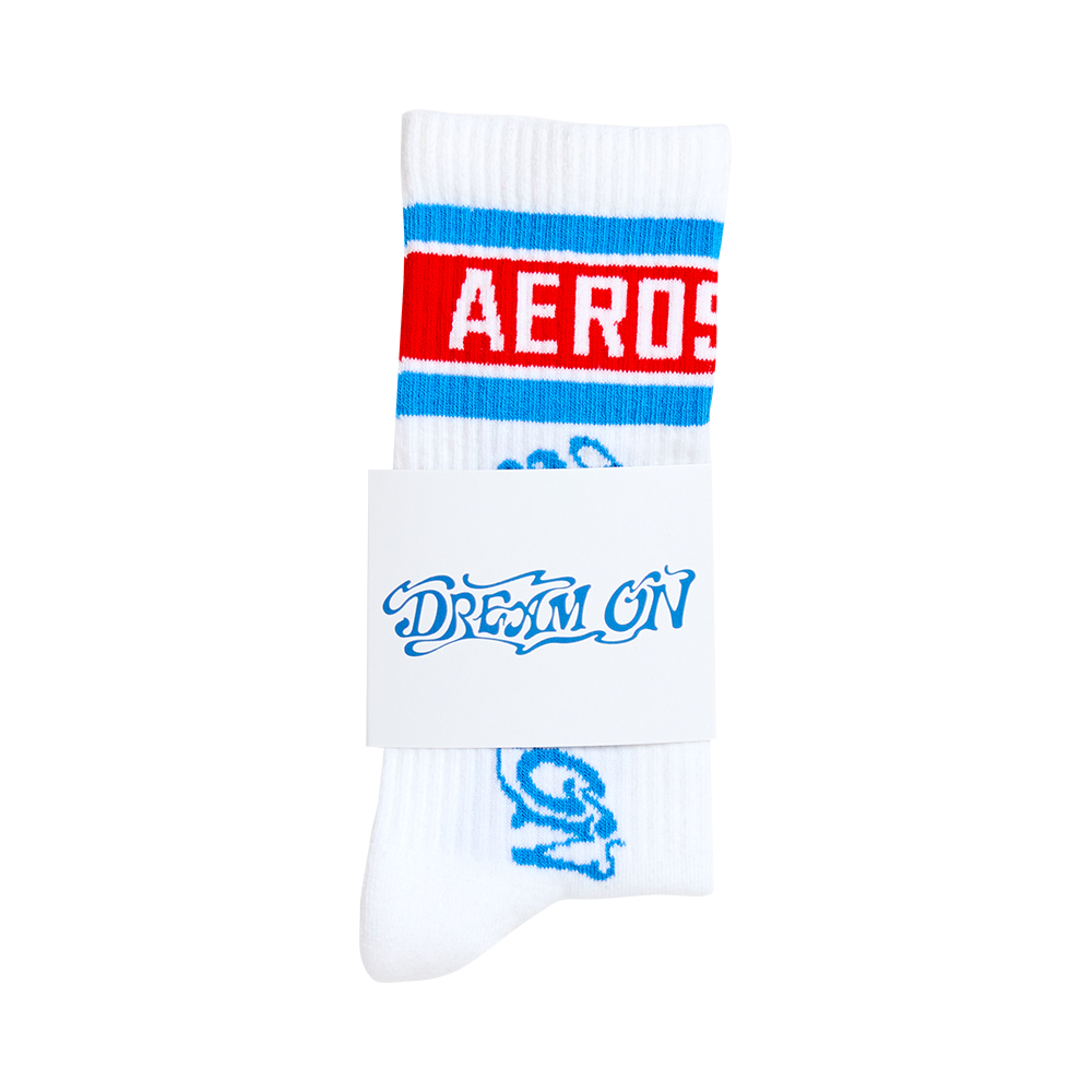 Dream On White Socks Package