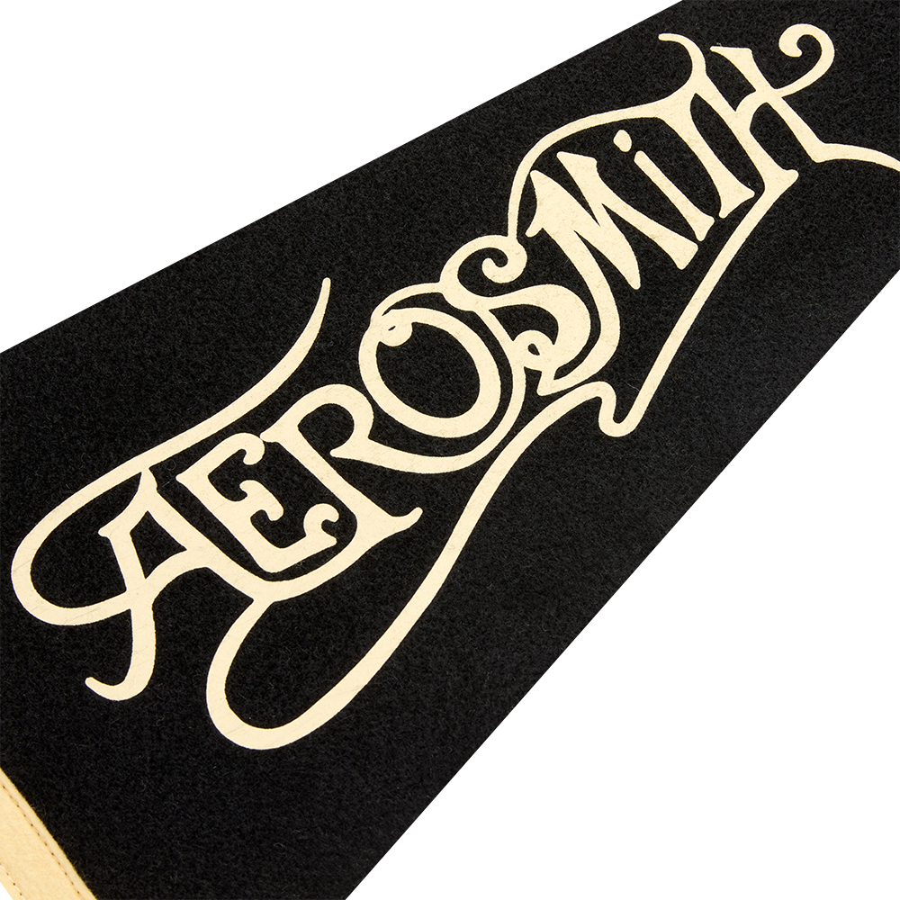 Aerosmith x Oxford Pennant - Tour 73 Pennant Detail 2