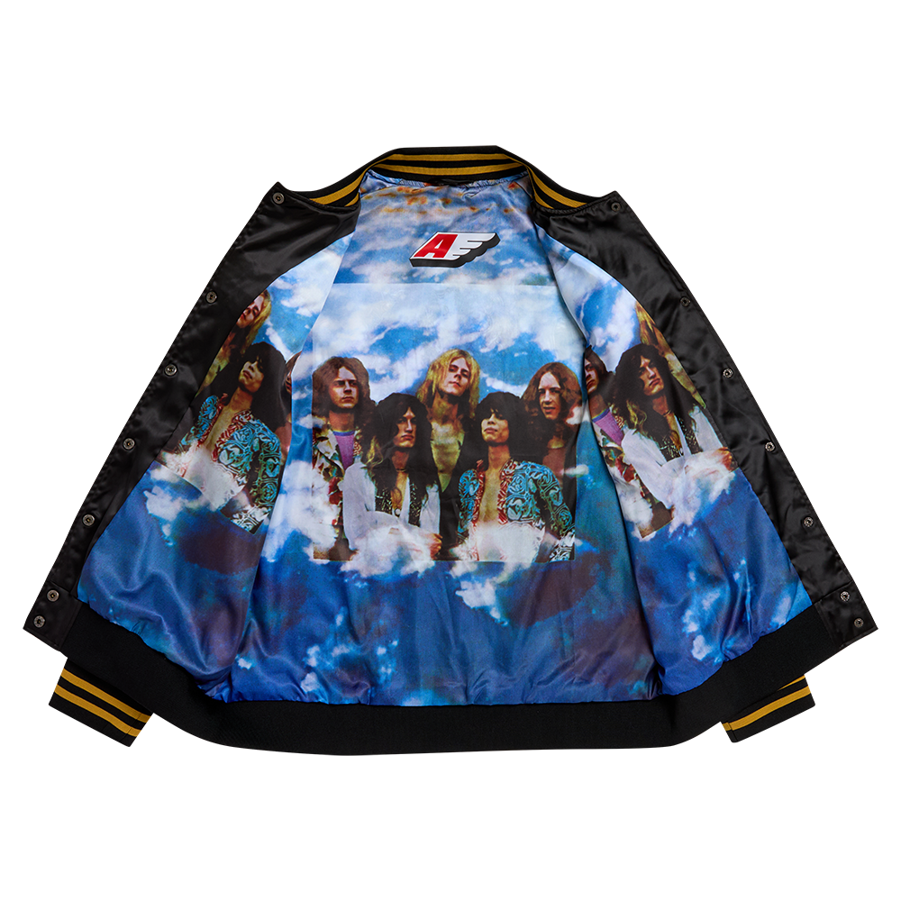 Aerosmith – Legendary Collector’s Edition Fanpack: 5LP Boxset + Satin Bomber Jacket - Jacket Open