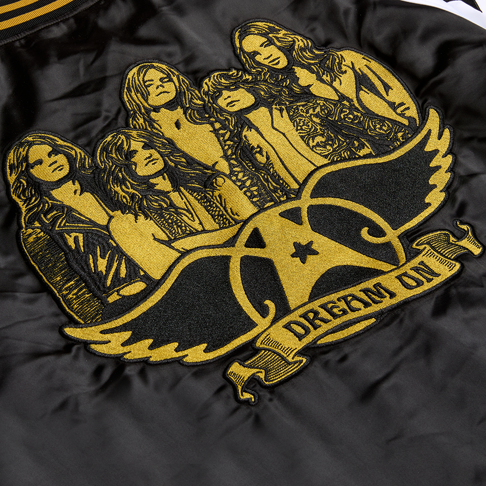 Aerosmith – Legendary Collector’s Edition Fanpack: 5LP Boxset + Satin Bomber Jacket - Jacket Back Detail