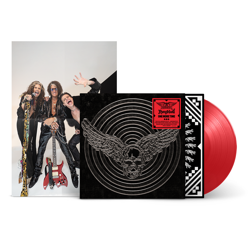 One More Time Red Vinyl (Aerosmith Store Exclusive) Packshot