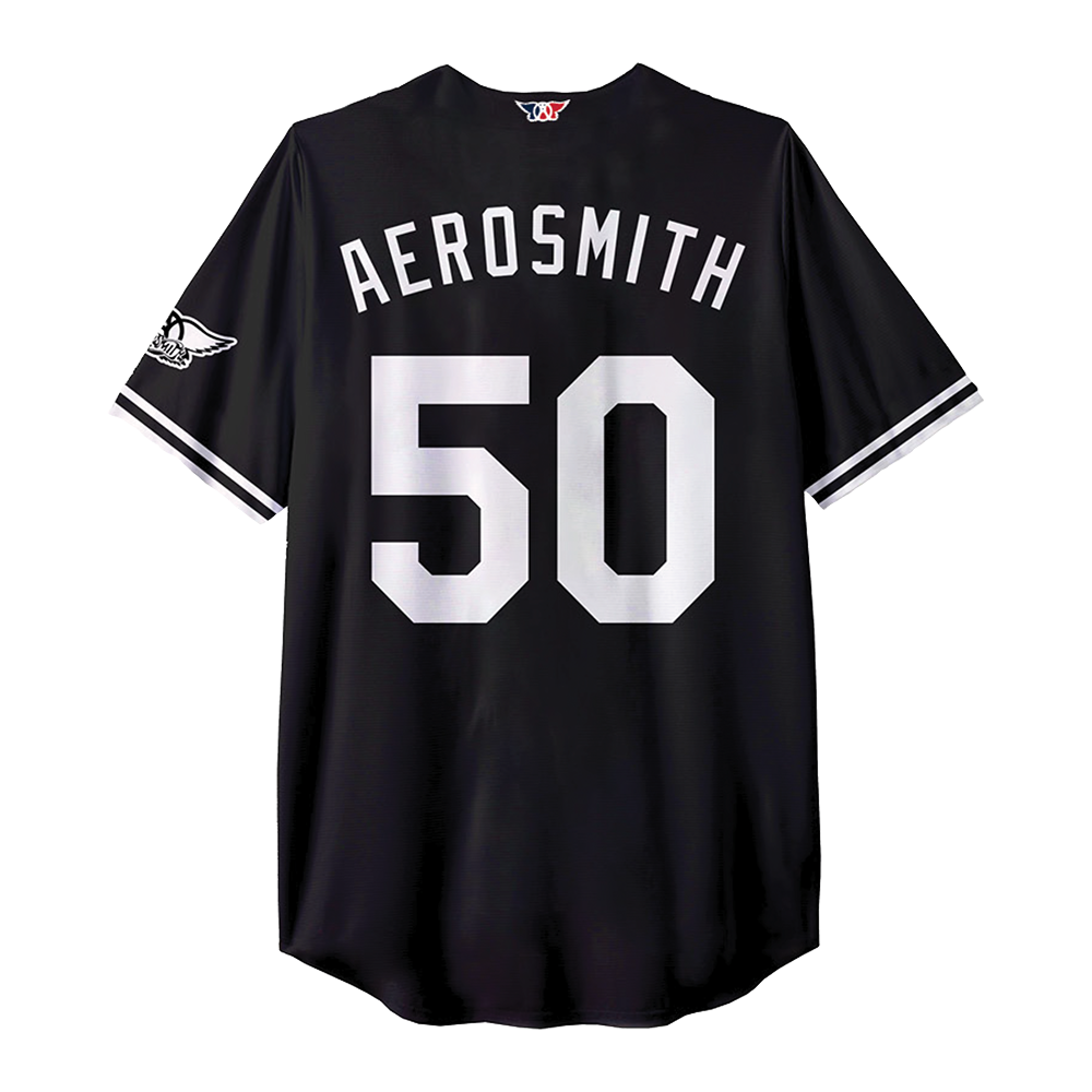 50 Years Baseball Jersey Back