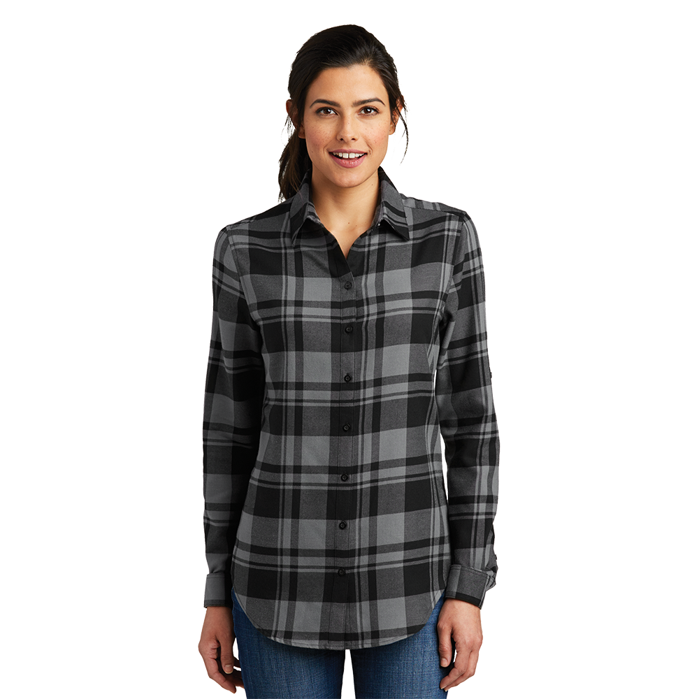  Lyrics Skull Flannel Tunic Model