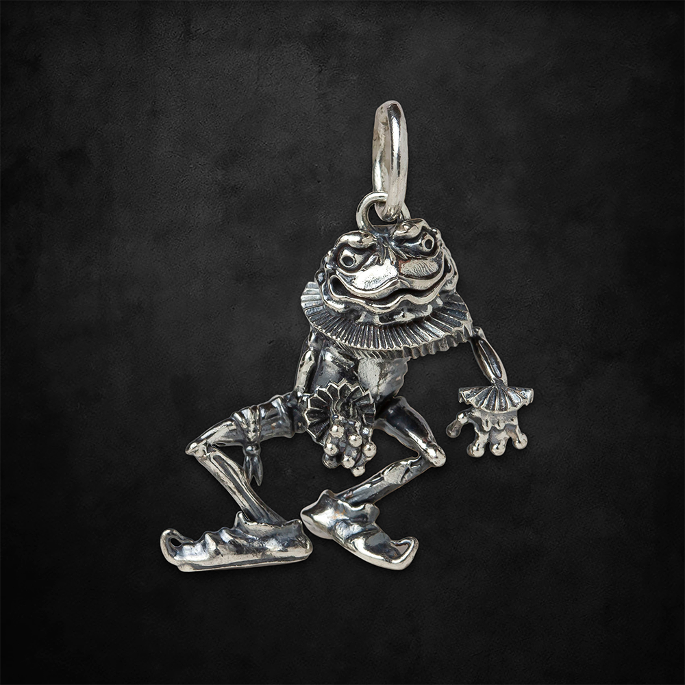 Hopscotch Charm Large Silver