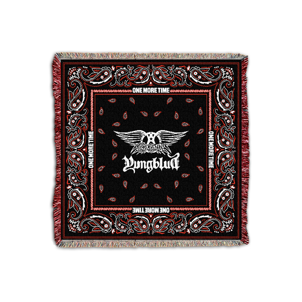 One More Time Woven Blanket