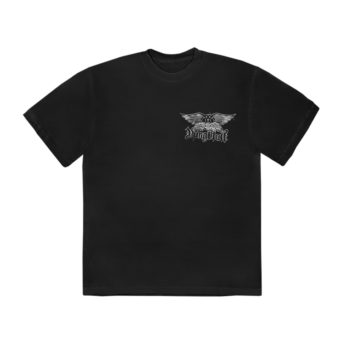 AEROSMITH & YUNGBLUD - One More Time Black T-Shirt