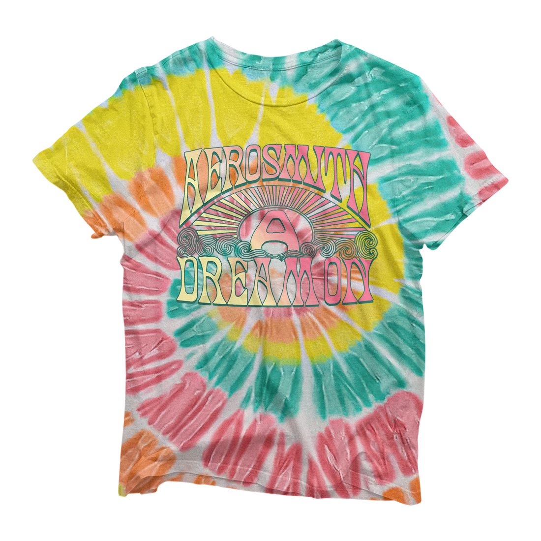 Dream On Tye Dye Tee