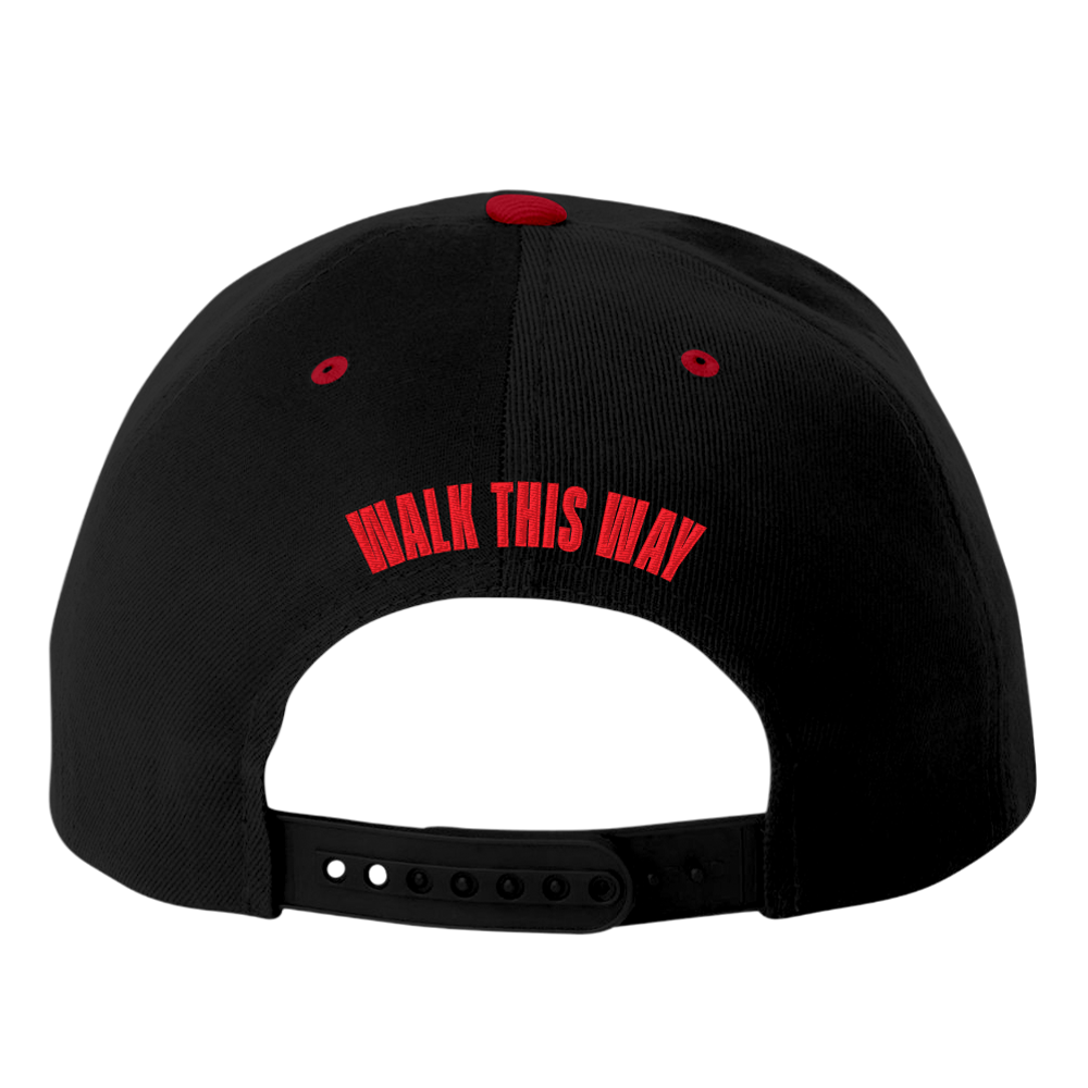 Aerosmith X RUN DMC Walk This Way Snapback Back