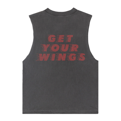 Get Your Wings Album Logo Muscle T-Shirt Back