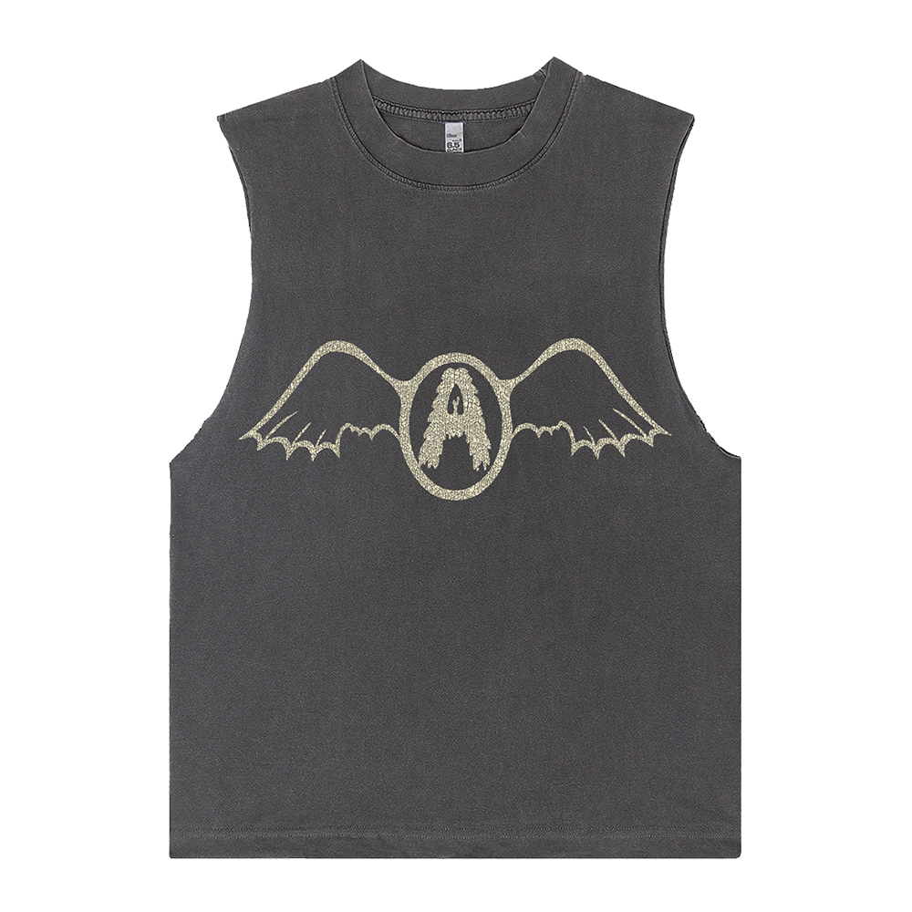 Get Your Wings Album Logo Muscle T-Shirt Front
