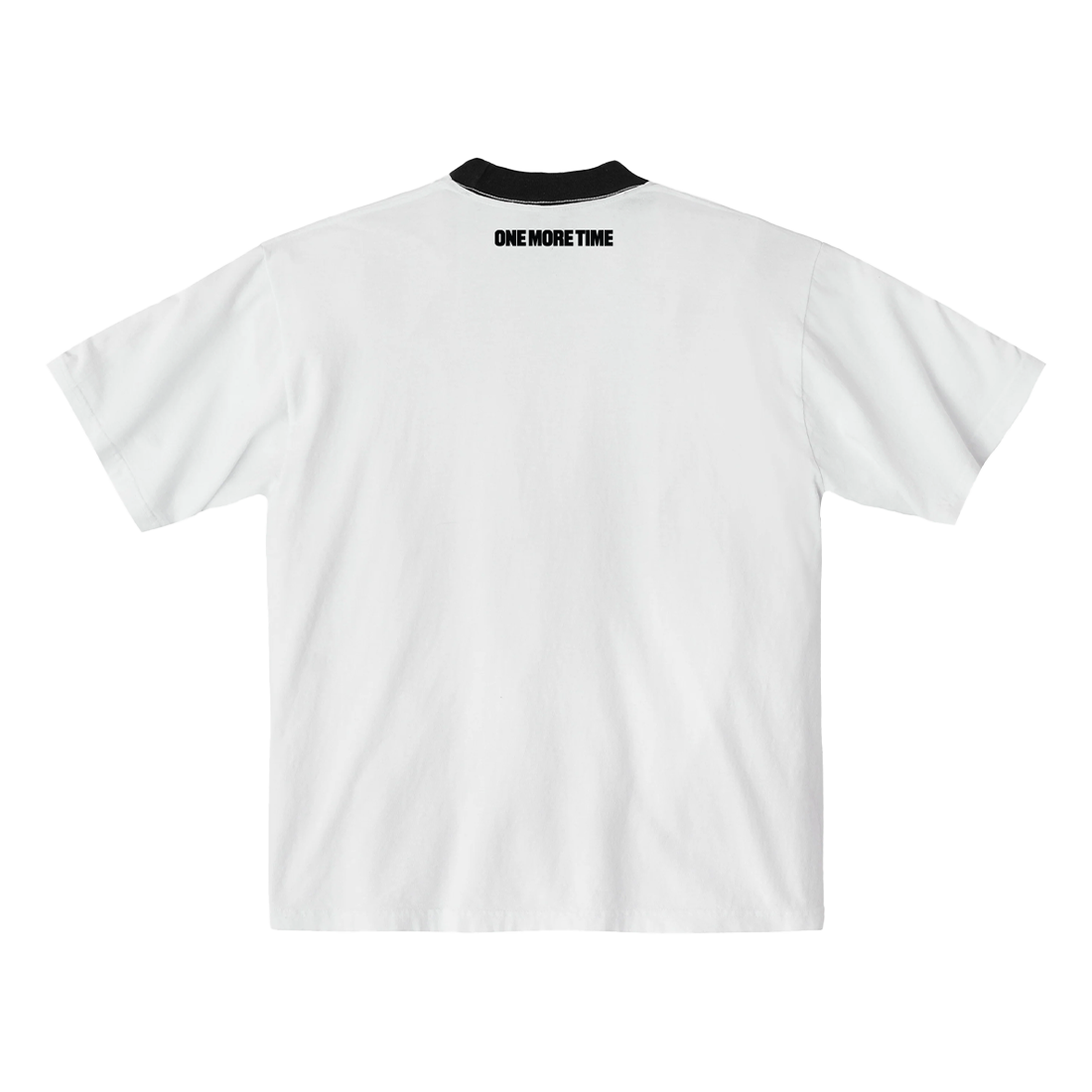 One More Time Ringer Tee Back