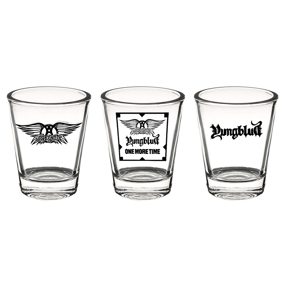 One More Time Shot Glass Set