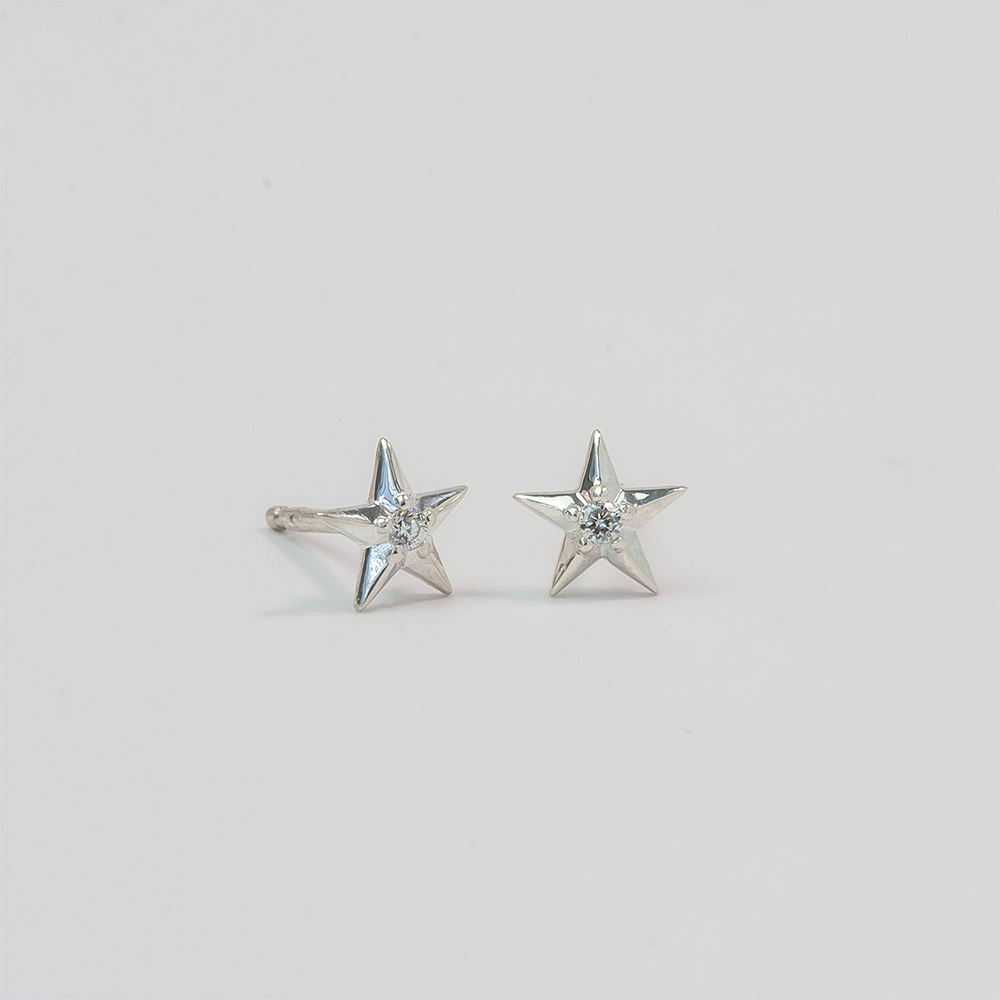 RockSTARS Earrings Silver