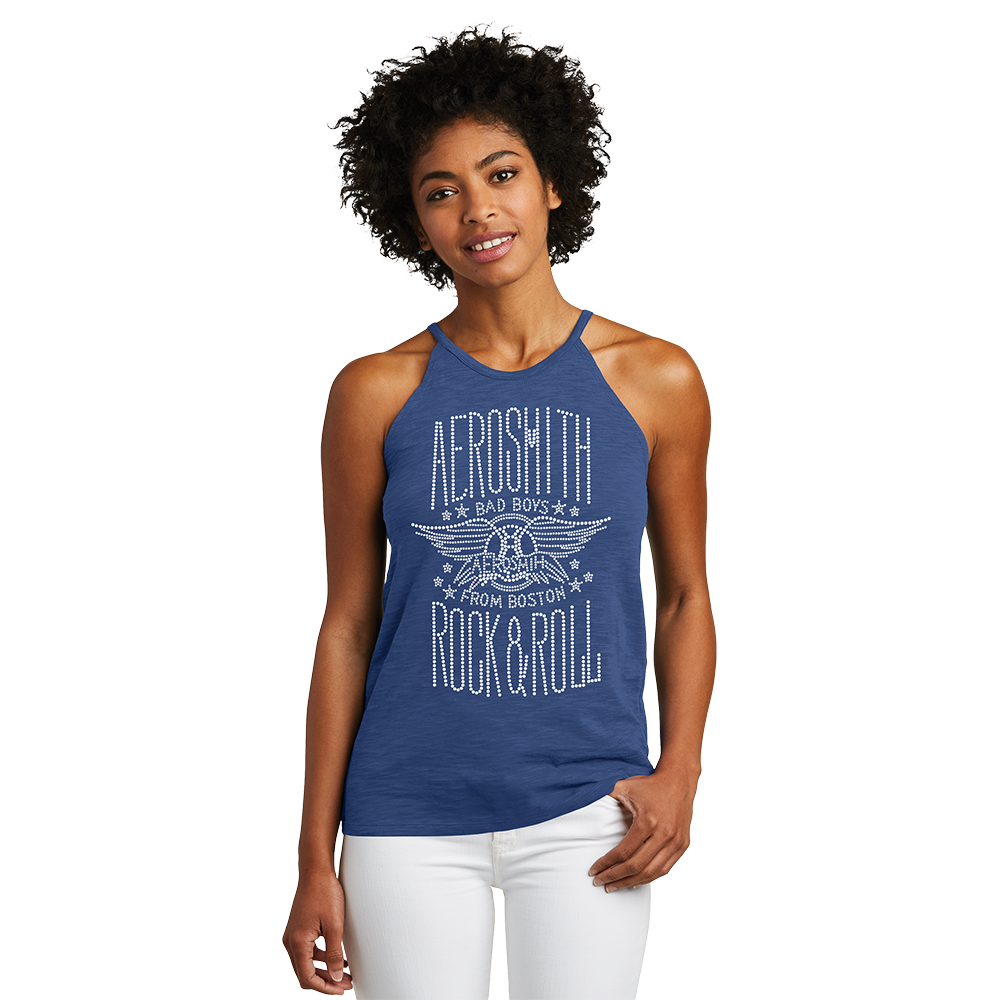 Bad Boys Rocker Tank Model Blue