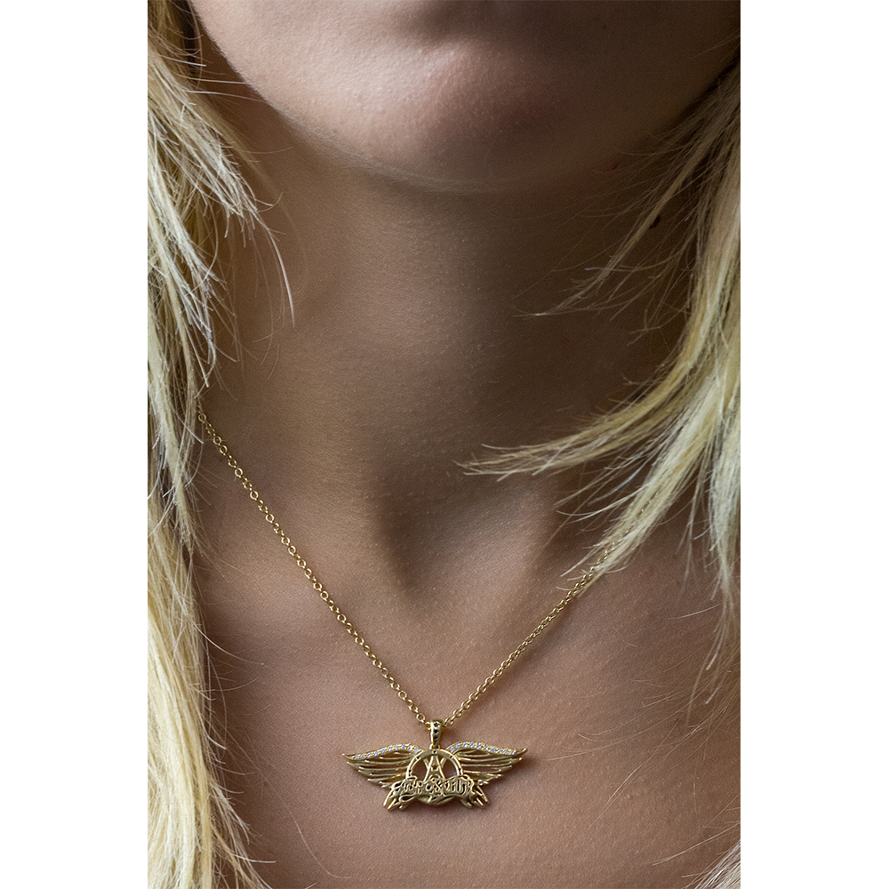 Golden Anniversary Wings Pendant Model