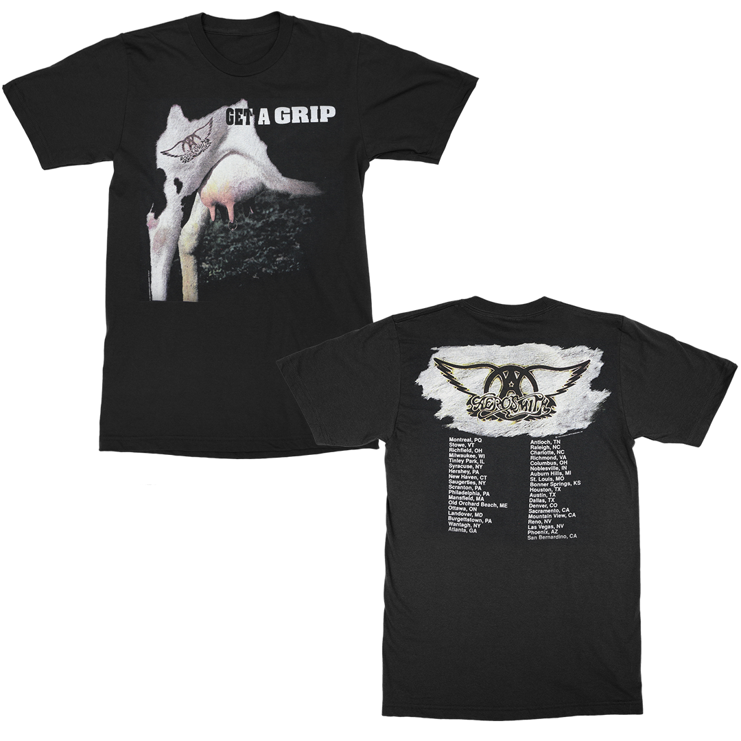 Get A Grip Tour T-Shirt – Aerosmith Official Store