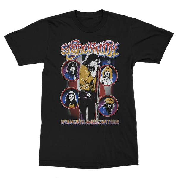 1978 North America Tour T-Shirt – Aerosmith Official Store