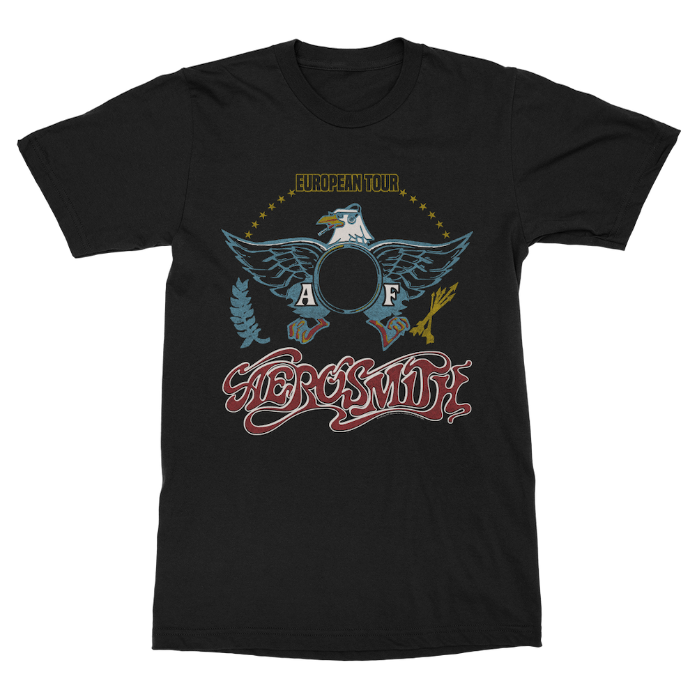 European Tour T-Shirt – Aerosmith Official Store