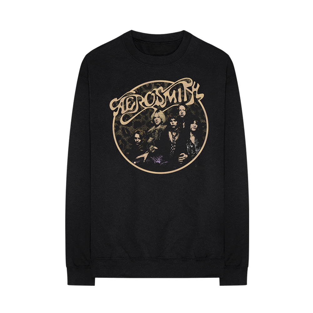 Leopard Fleece Crew Neck