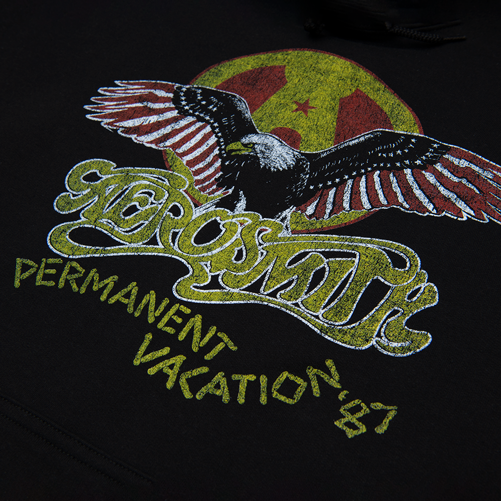 Permanent Vacation Hoodie Detail