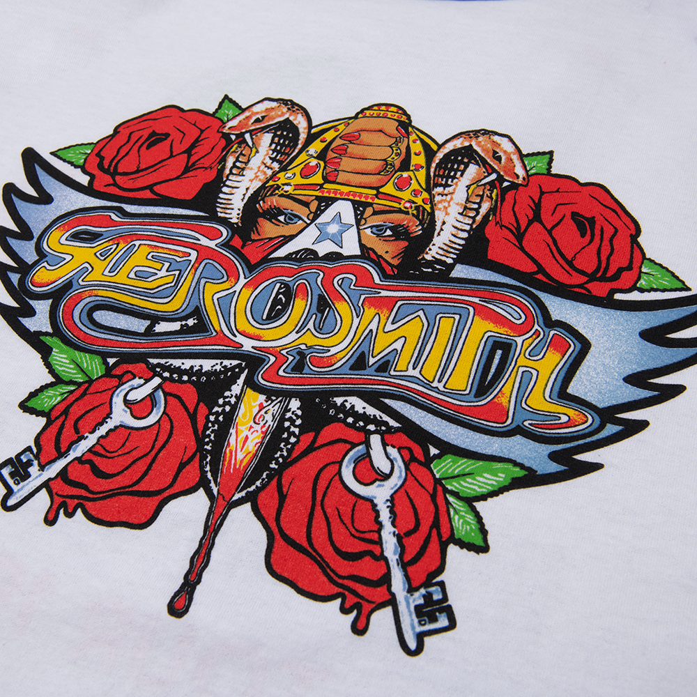 Permanent Vacation Tour Raglan - Aerosmith Official Store Permanent Vacation Tour Raglan - Aerosmith Official Store