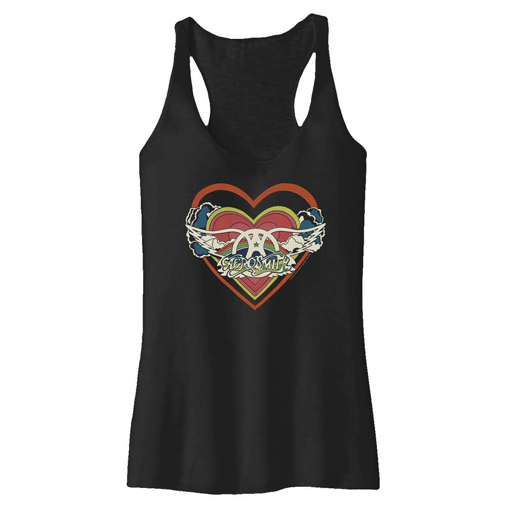 Rainbow Heart Tank Top