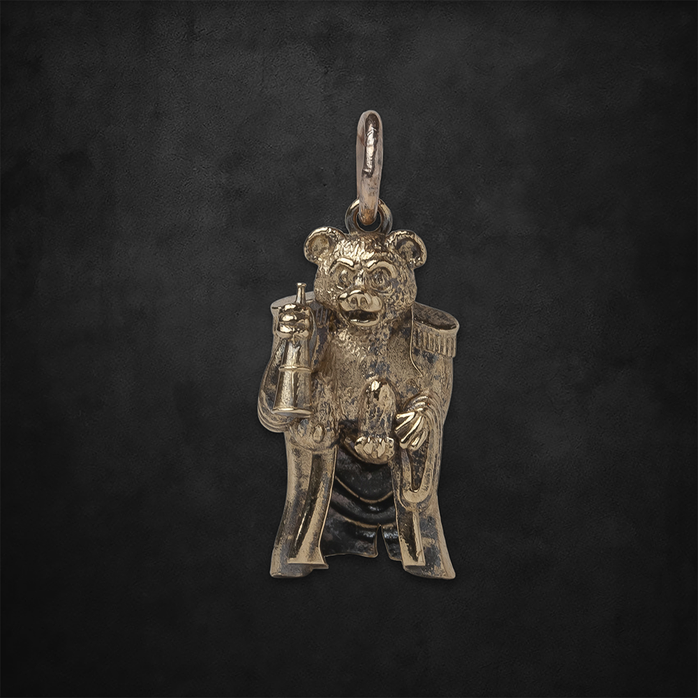 9ct gold teddy bear 2025 pendant