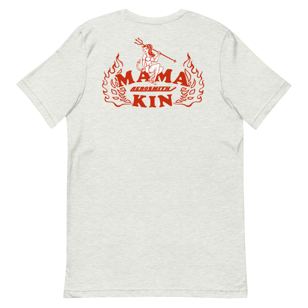 Aerosmith Mama Kin Pin-Up T-Shirt - Aerosmith Official Store Aerosmith Mama Kin Pin-Up T-Shirt - Aerosmith Official Store