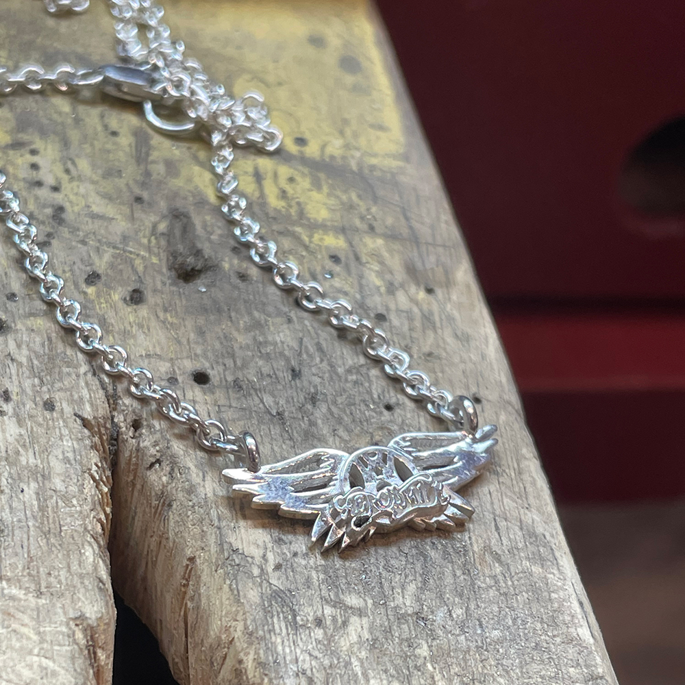 Classic Wings Necklace Detail